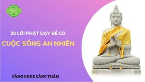 20 Lời Phật Dạy để Có Cuộc Sống An Nhiên - Nghe Lời Phật Dạy Mỗi Ngày